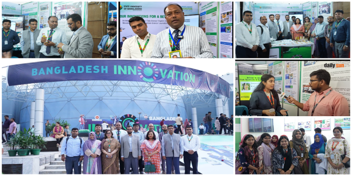 SUB’s Department of Food Engineering & Nutrition Science Showcases R&D Innovations at Bangladesh Innovation Fair 2026