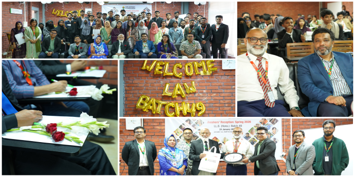 Freshers' Reception: LLB 49th Batch