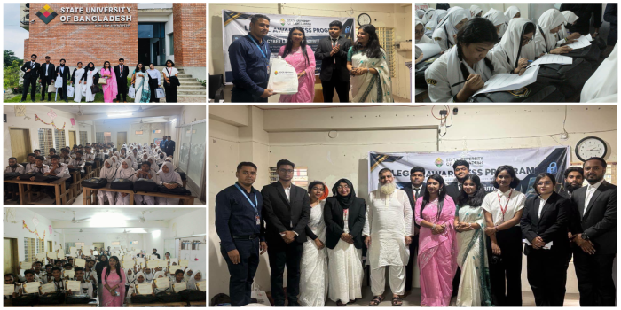 Empowering Youth: SUB Law Department Hosts Legal Awareness Program at United College, Narsingdi