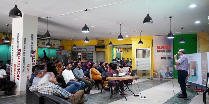 Department of Architecture organized the town hall event for the students  "JANALA,"