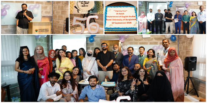 Department of English Studies Hosts Grand Farewell Ceremony for Batch 56